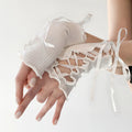 Bandages Arm Sleeves Korean Spicy Y2K Girls Personality Ballet Style Oversleeve Jk Lolita Cosplay Dress Up Fingerless Gloves
