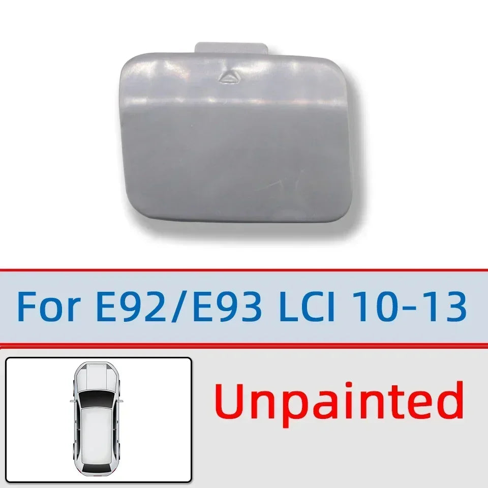 For BMW 3 E92 E93 LCI 2006-2013 M SPORT Car Rear Bumper Tow Hook Eye Cover Cap 51127893147 51127161497 51127256109