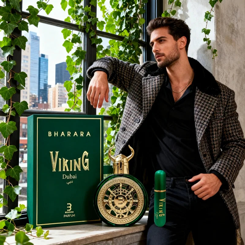 Bharara Viking Dubai Parfum – Unisex Fragrance Ideal for Dating & Daily Use, Perfect Holiday Gift Option