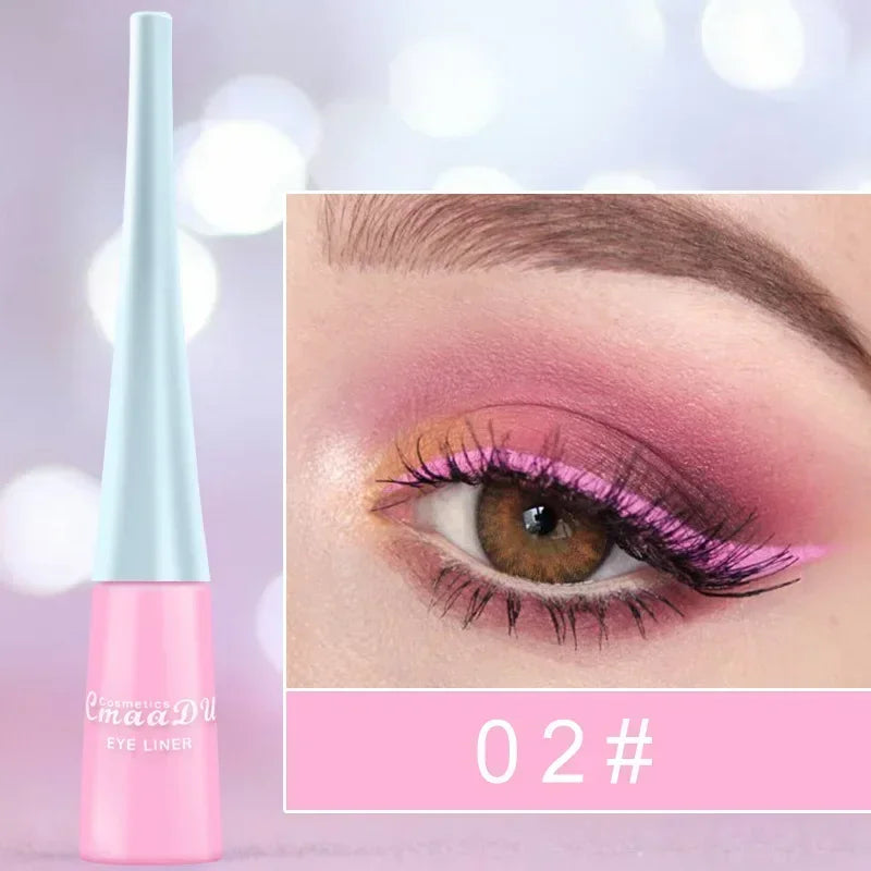 Liquid Blue Eyeliner Pencil Waterproof