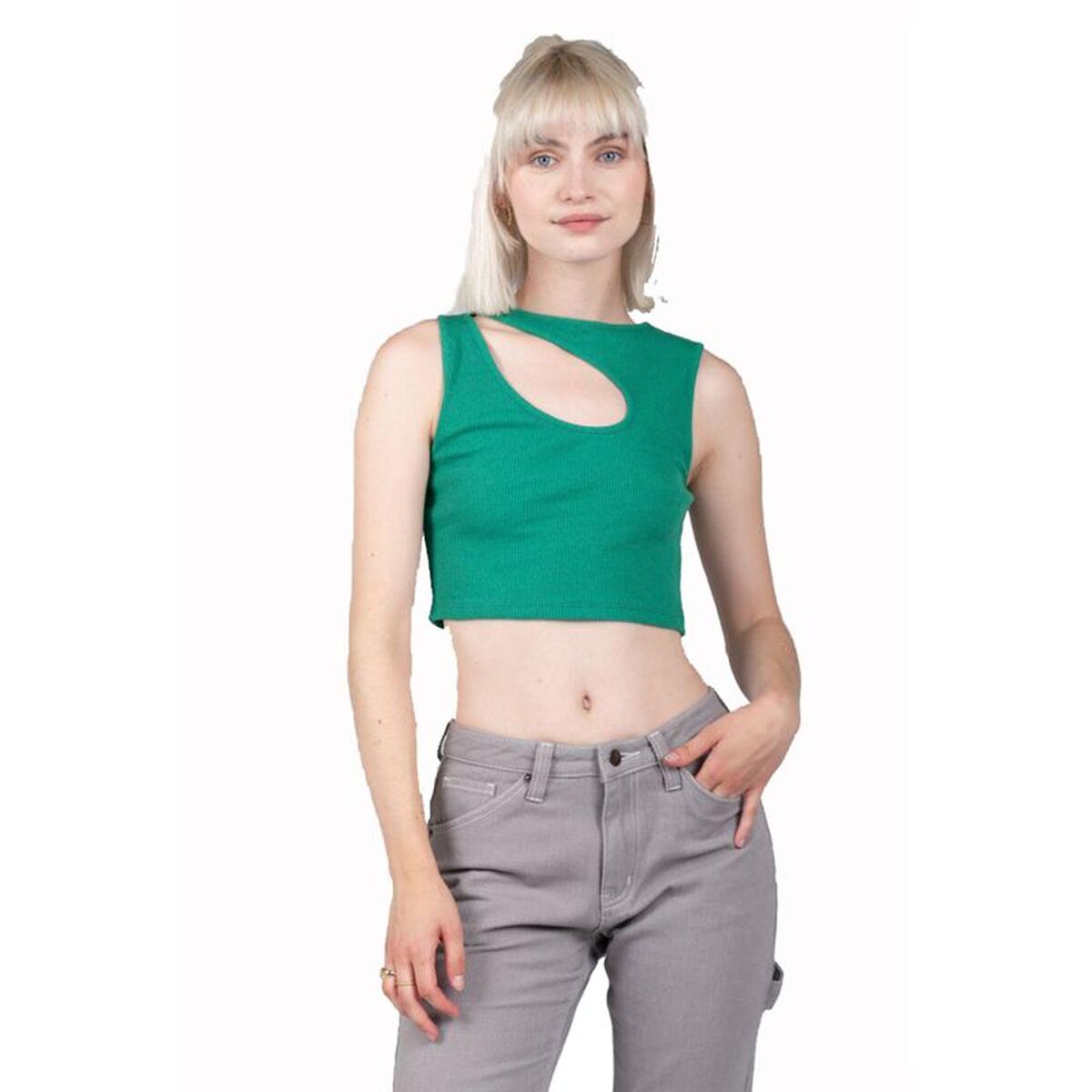 Women's Sleeveless T-shirt 24COLOURS Green
