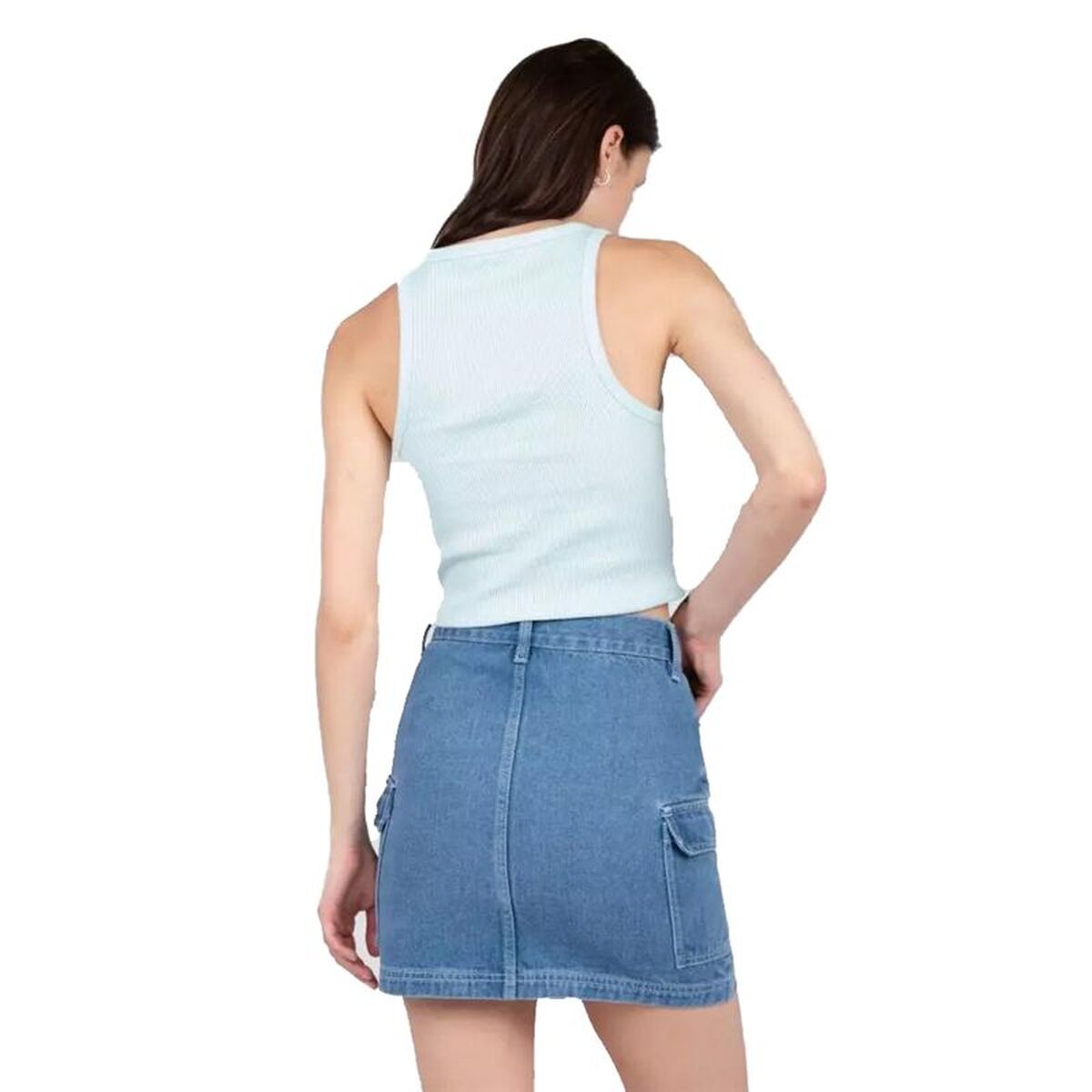 Women's Sleeveless T-shirt 24COLOURS Sky blue