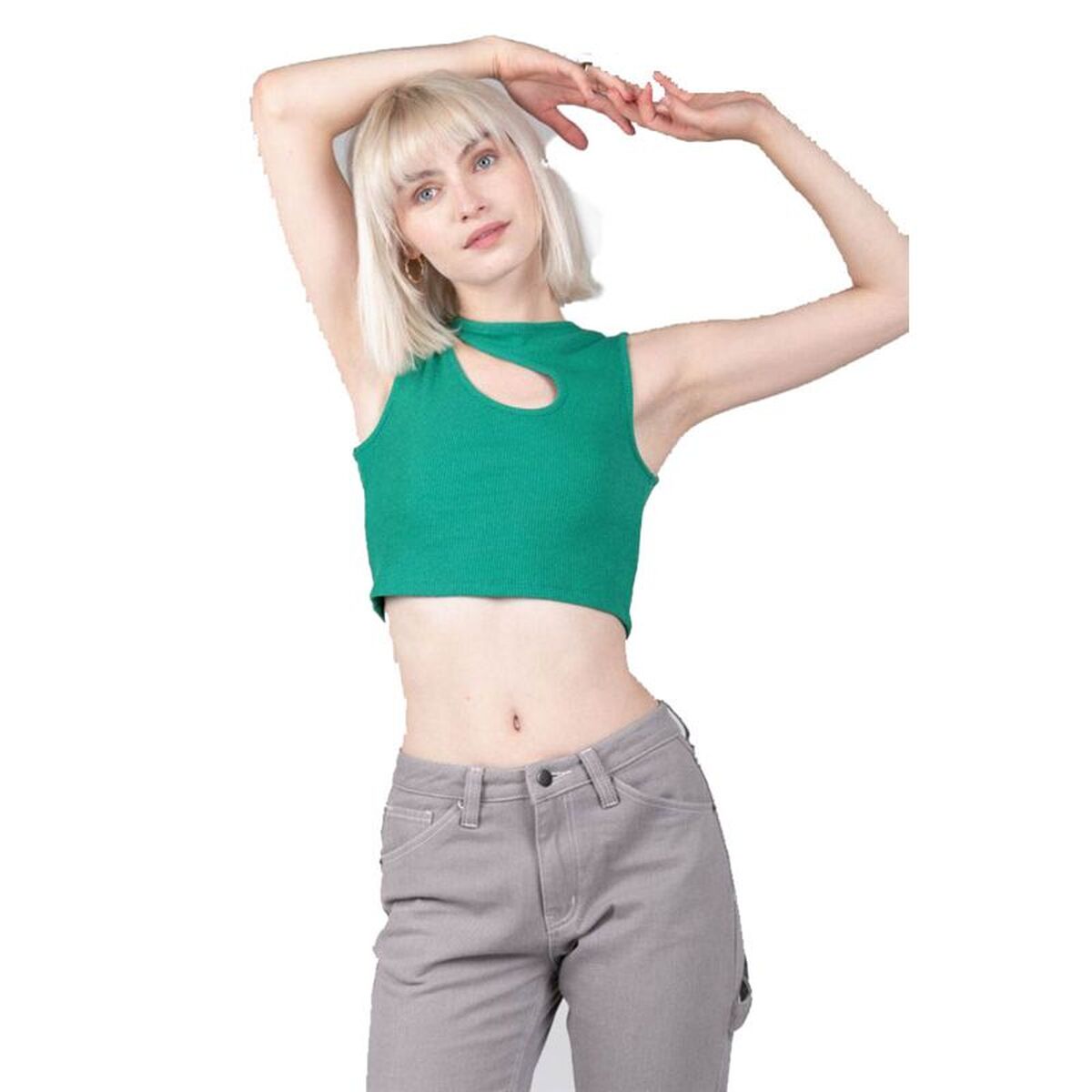 Women's Sleeveless T-shirt 24COLOURS Blue