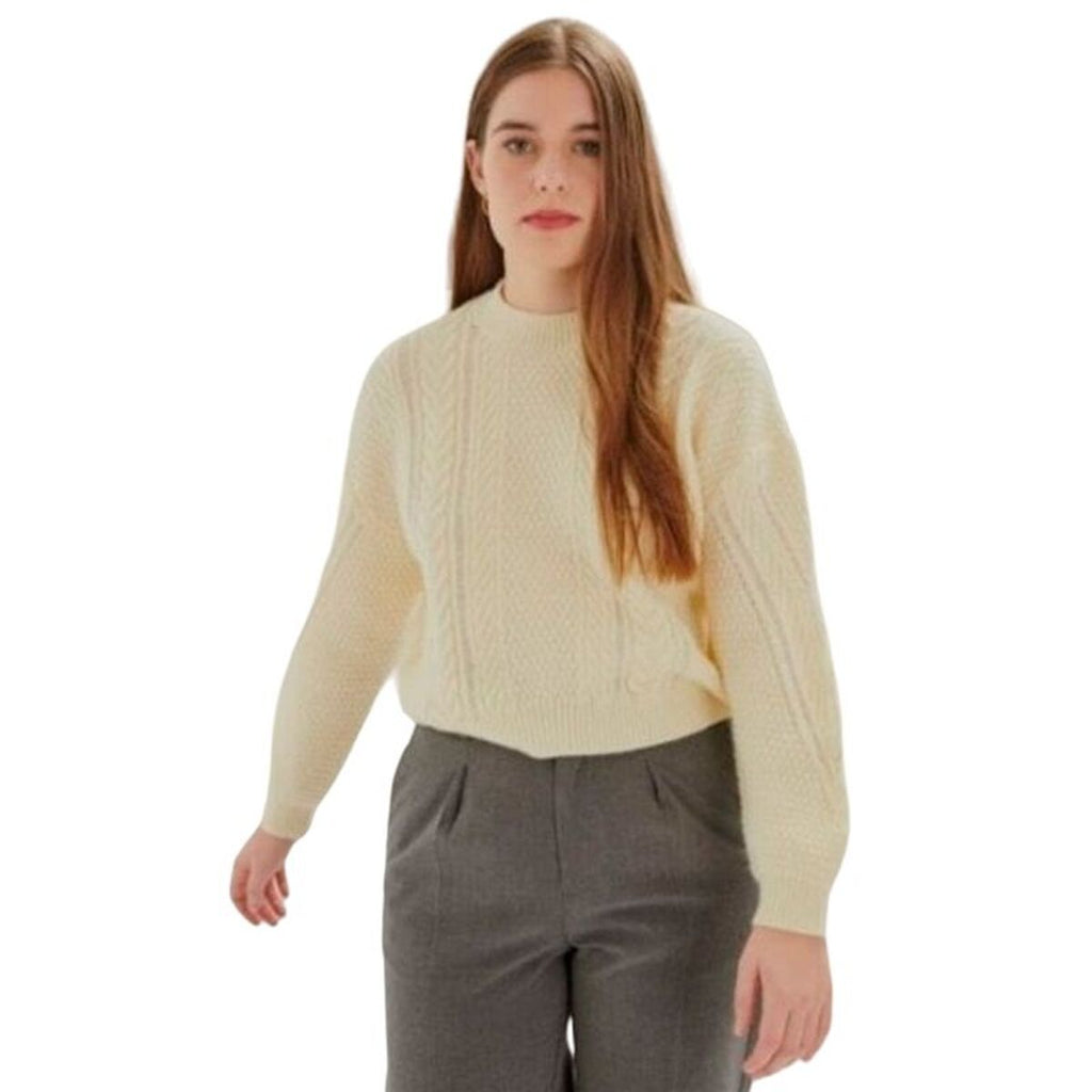 Women’s Long Sleeve Shirt 24COLOURS Beige