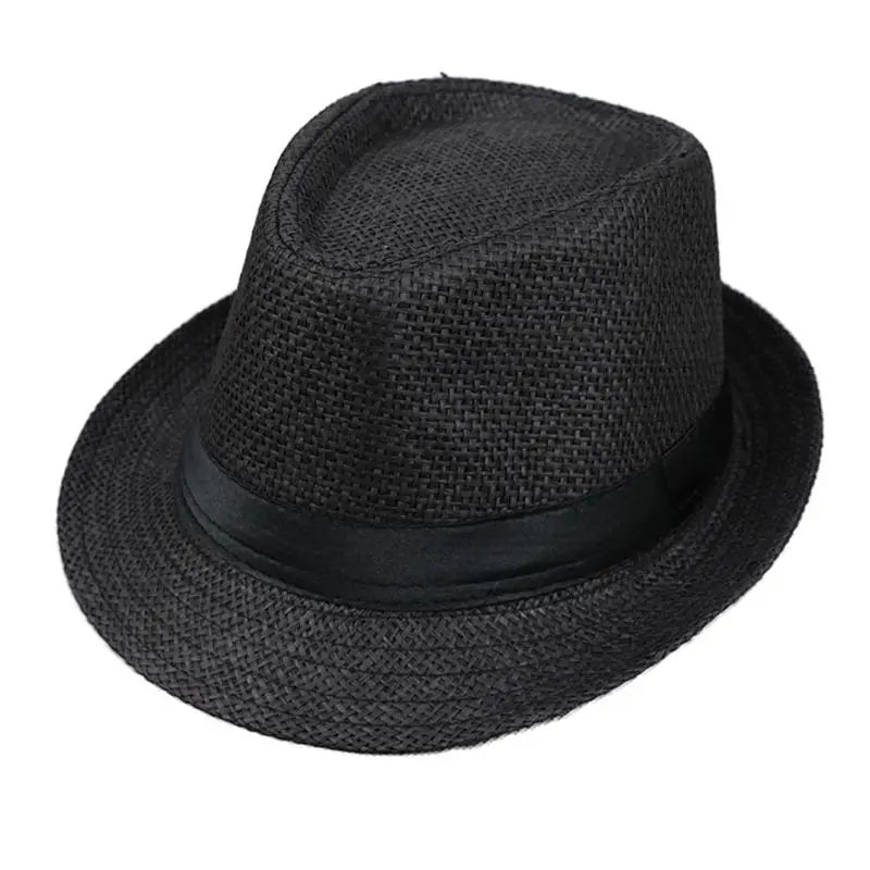 Summer Children's Hat Straw Hat Boys and Girls Baby Cap Manual Straw Summer Vacation Hat Parent-child for Sun Caps