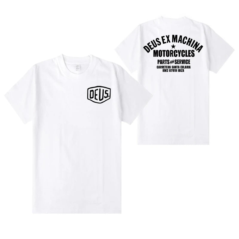 Harajuku DEUS EX MACHINA T-Shirt Oversized 2024