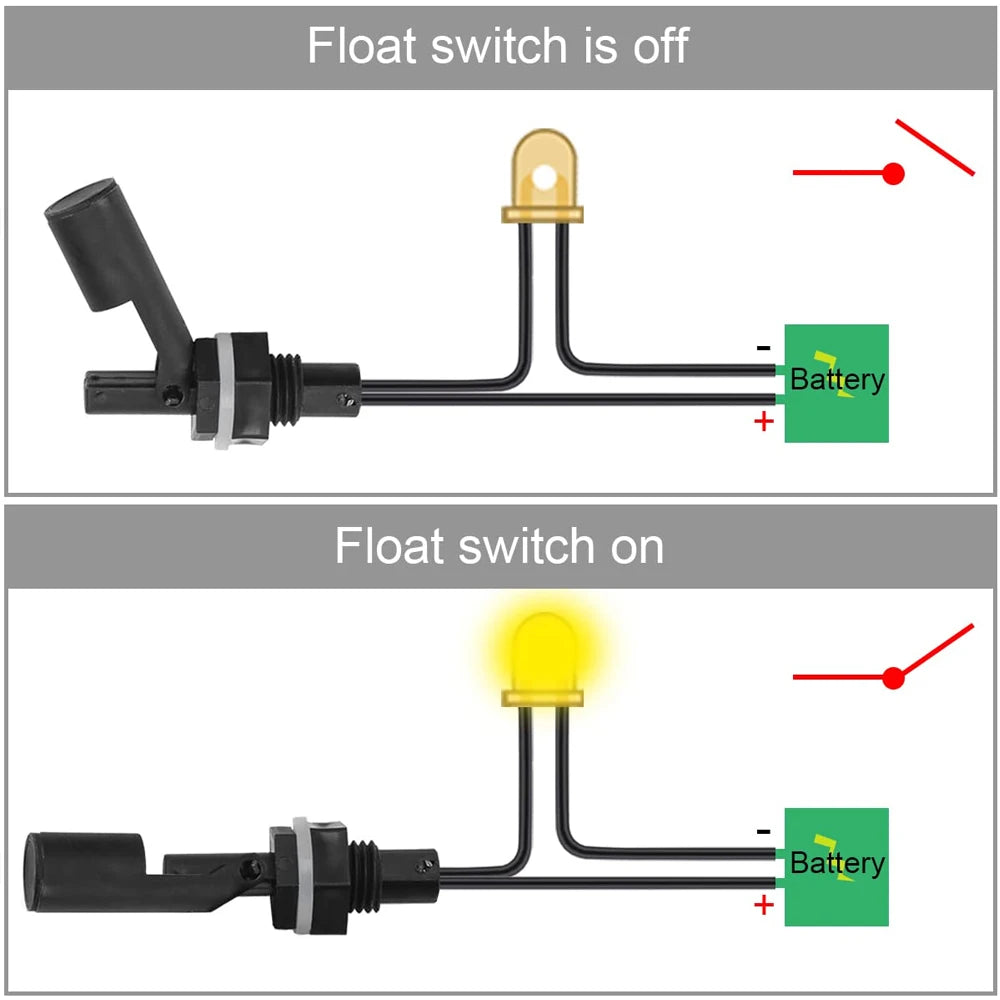 Liquid Water Level Sensor Float Switch Controller