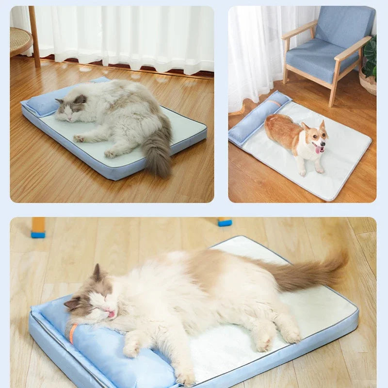 Cooling Dog Bed Orthopedic Memory Foam Large