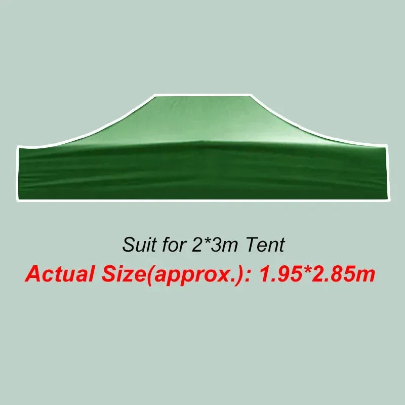 Tent Roof Oxford Cloth Shade Awning Tent Cover Garden Gazebo Waterproof UV Protect Cover Outdoor Sun Shelter Replace Cloth
