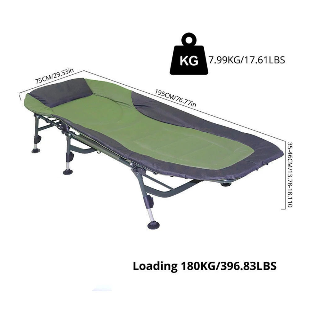Portable Folding Bed for Office Camping Simple Mattress Folding-bed Sleeping Furniture Mobile Foldable Camping Bed Ultralight