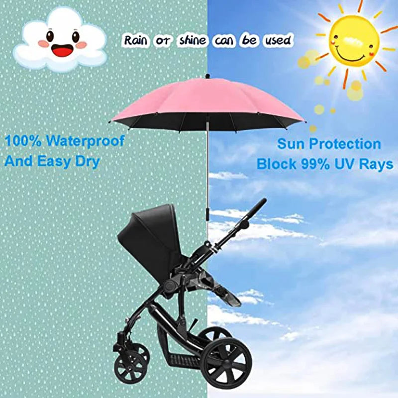 Universal Stroller Umbrella with UV Protection