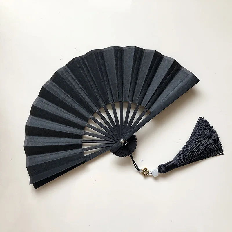 4-6 Inch Mini Folding Fan Portable DIY Painting Children'S Fan Ancient Style Held Dance Fans Party Wedding Summer Fan Accessorie