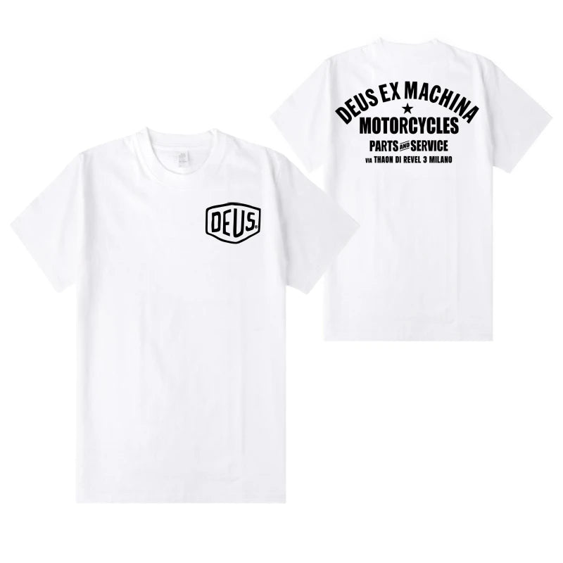 Harajuku DEUS EX MACHINA T-Shirt Oversized 2024