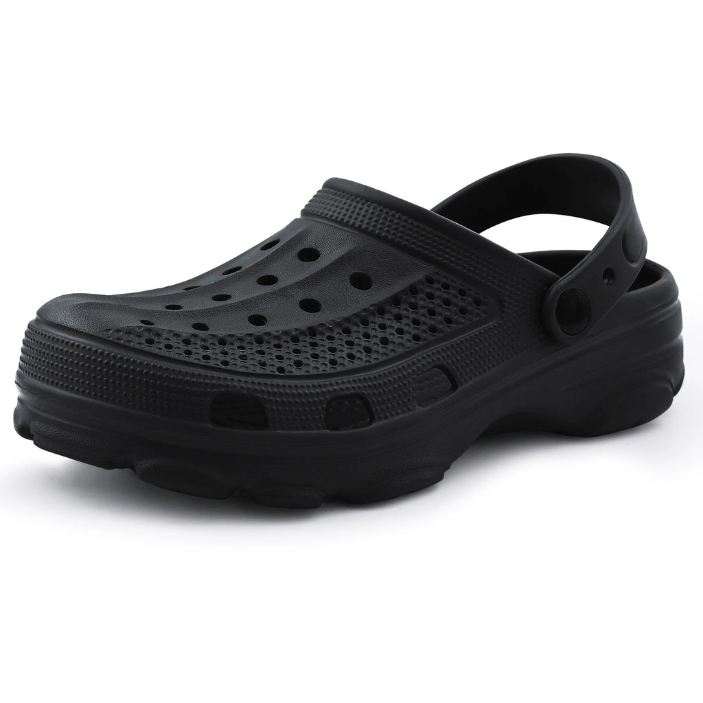 Pallene Women's Garden Clogs Shoes Fashion Summer Sandals Unisex Beach Slippers Comfort Soft House Slippers With Arch Support