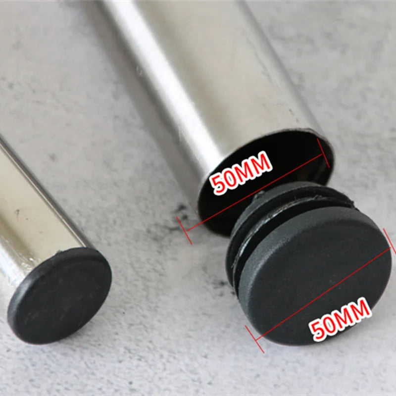 Round Pipe Inner Plug 10-60mm Tube End Cap for Table Chair Leg Dust Cover Protector Pads Leveling Feet Furniture Accessories