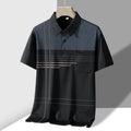 TFETTERS Summer Golf Wear Polo Shirt for Men Breathable Front Pocket Design Graphic Polo T-shirt Man New Collection 2025