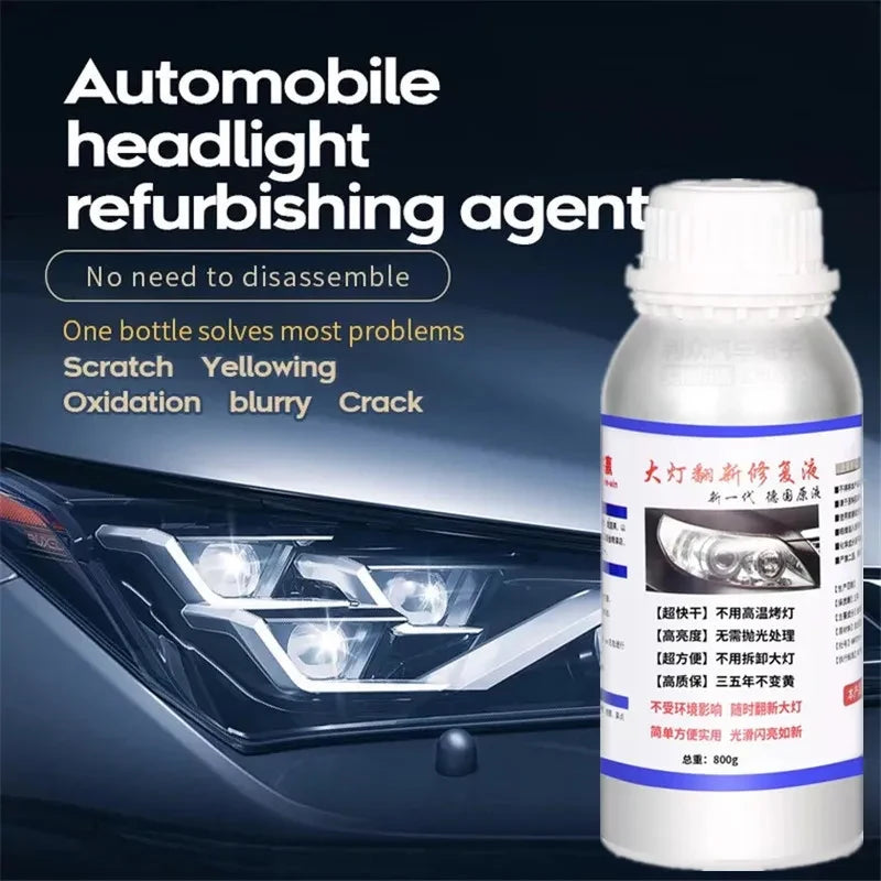 Car Headlight Polishing Restoration Kit 100ML