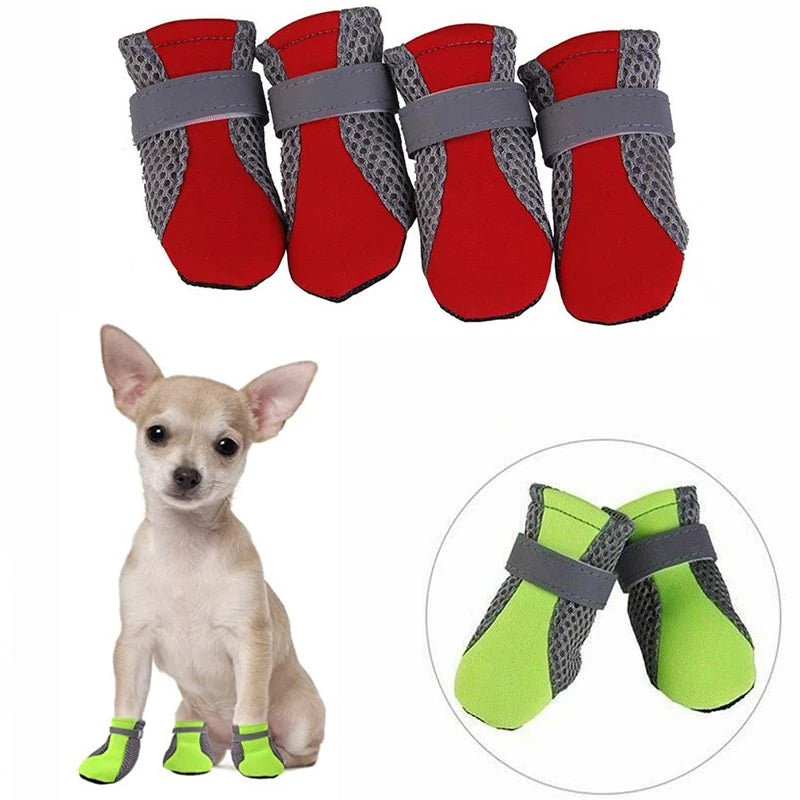 Pet Dog Shoes Waterproof Reflective Boots