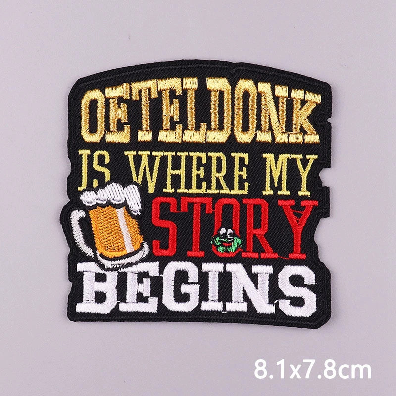 Netherland Oeteldonk Carnival Iron On Patches