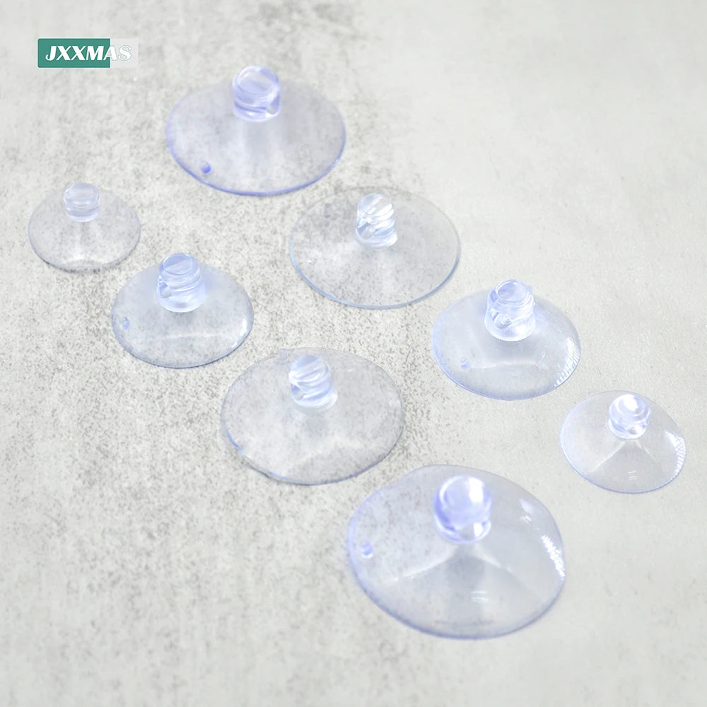 30/50/100pcs Clear Sucker Suction Cups Powerful Vacuum Suction Cup Wall Hook Kitchen Bathroom Wedding Car Glass Home Accessories