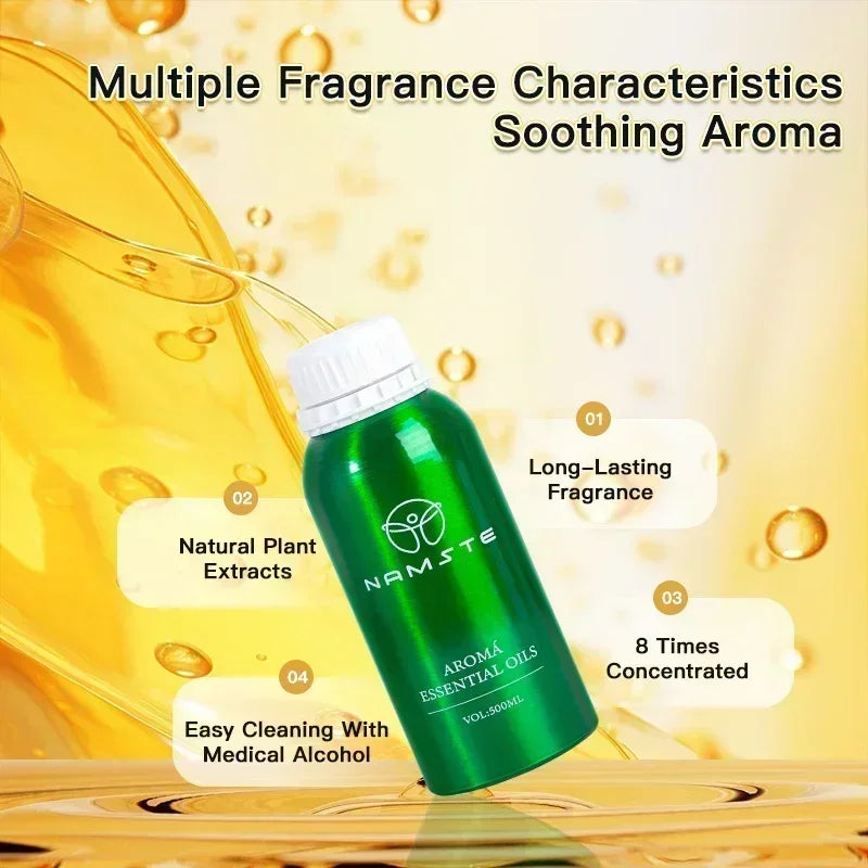 NAMSTE 500ML Hotel Essential Oil All Natural Rosewood Four Seasons Grand Lisboa Electric Aroma Diffuser Air Fresheners Regis