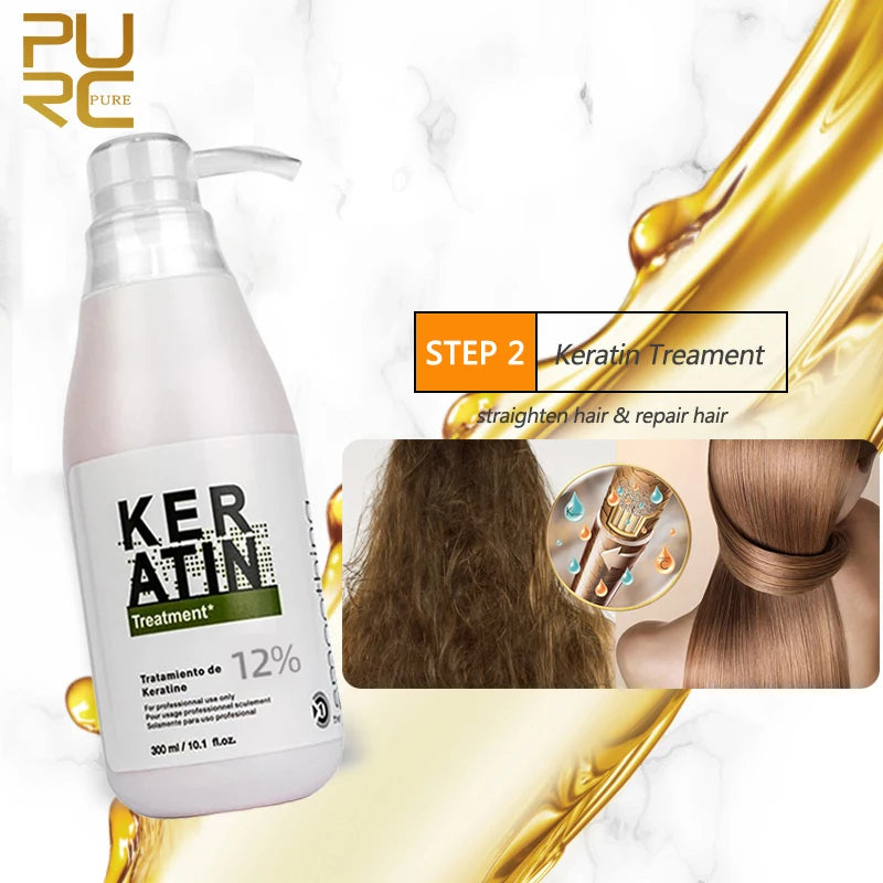 Brazilian Keratin Hair Treatment Straightening