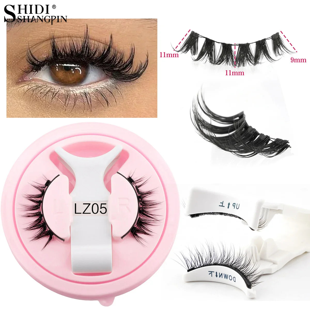 Magnetic Eyelashes - Fluffy Faux Mink Lashes Set
