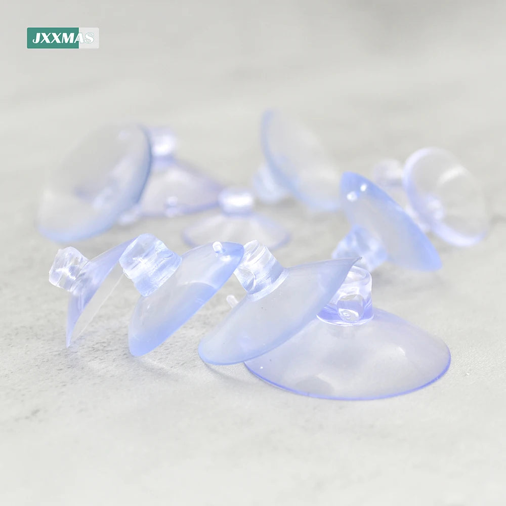 30/50/100pcs Clear Sucker Suction Cups Powerful Vacuum Suction Cup Wall Hook Kitchen Bathroom Wedding Car Glass Home Accessories