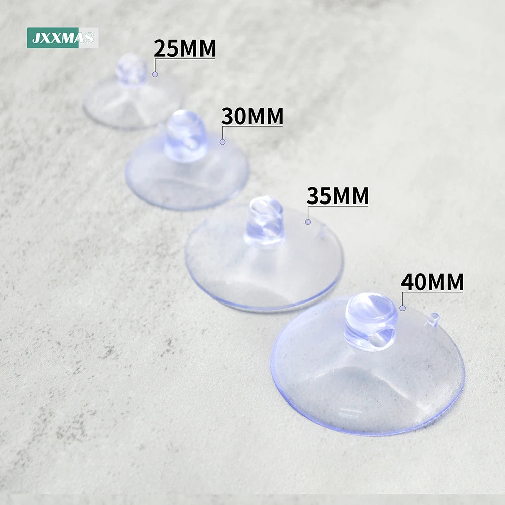 30/50/100pcs Clear Sucker Suction Cups Powerful Vacuum Suction Cup Wall Hook Kitchen Bathroom Wedding Car Glass Home Accessories