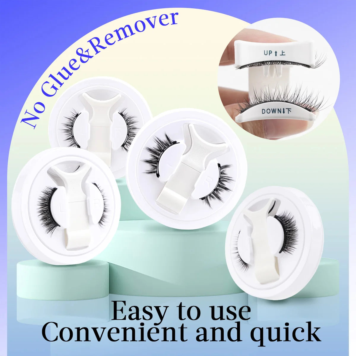 Magnetic Eyelashes - Fluffy Faux Mink Lashes Set