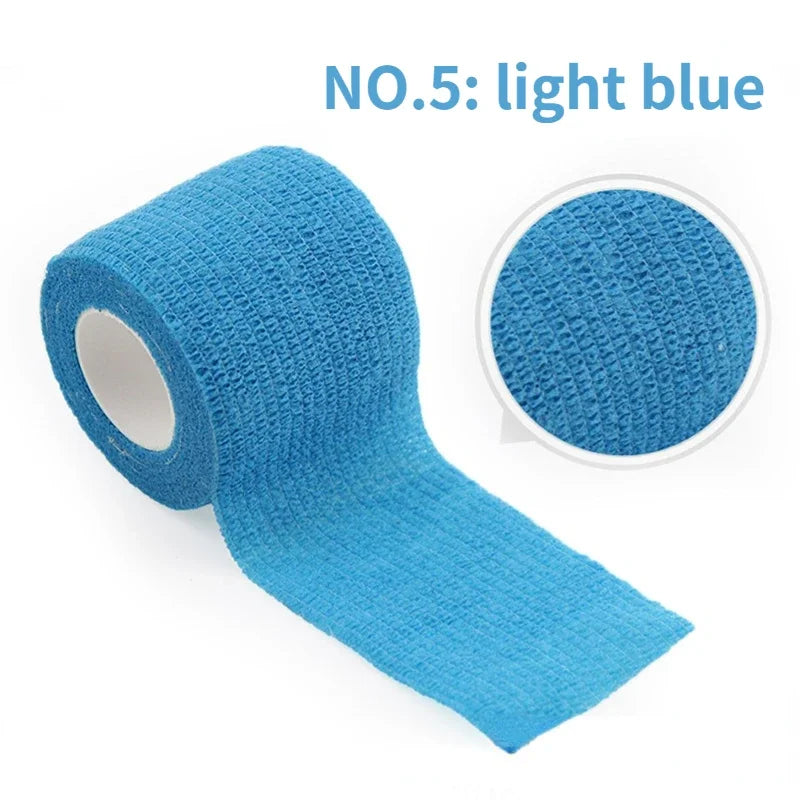 Pet Bandages Anti-fouling Devices Self-adhesive Elastic Bandage Outside Foot Protective Hair Free Cloth Straps for Cats and Dogs