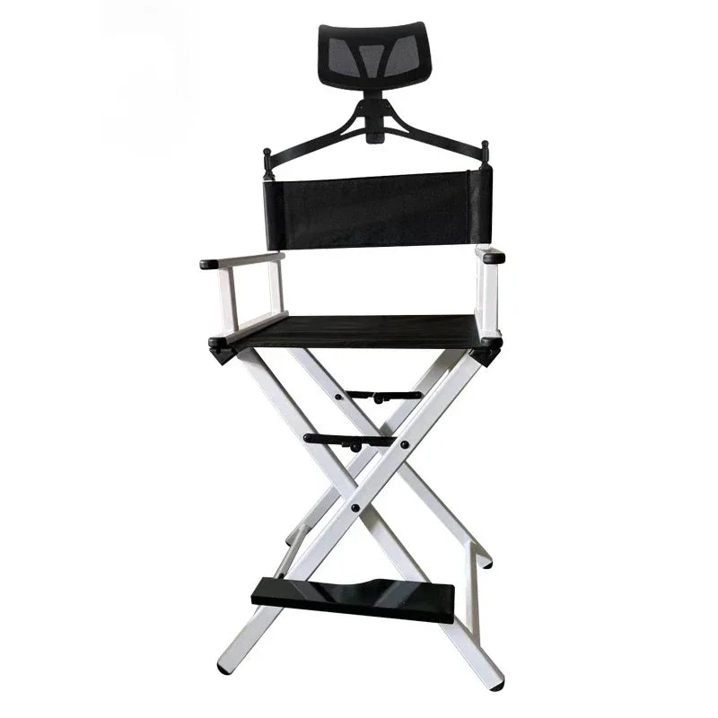 Outdoor Aluminum Camping Chair Leisure Fishing Chair Canvas Folding Beach Seat Bar Office Makeup Chair Portable Outdoor Seat