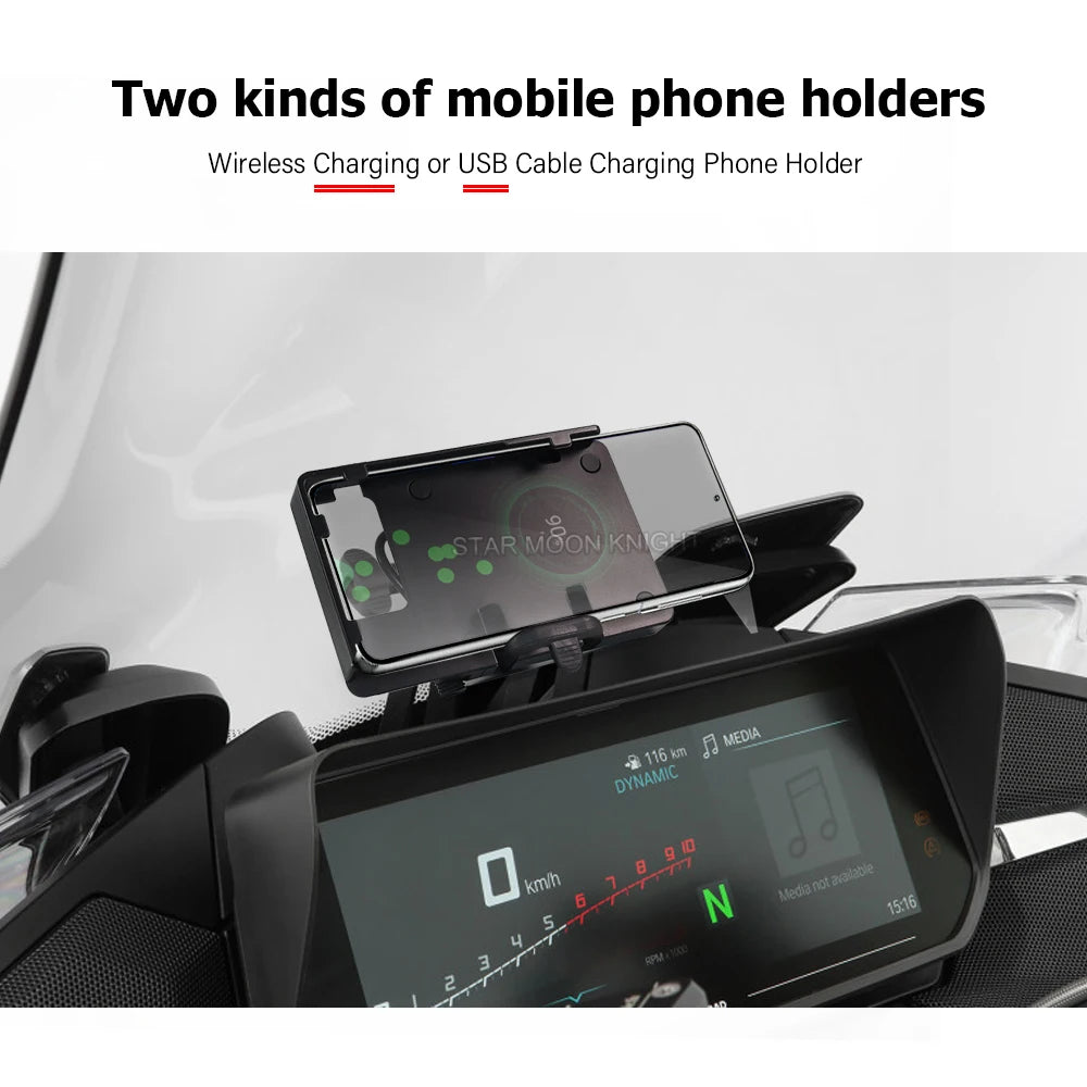 BMW R1250RT GPS Mount - Upper TFT