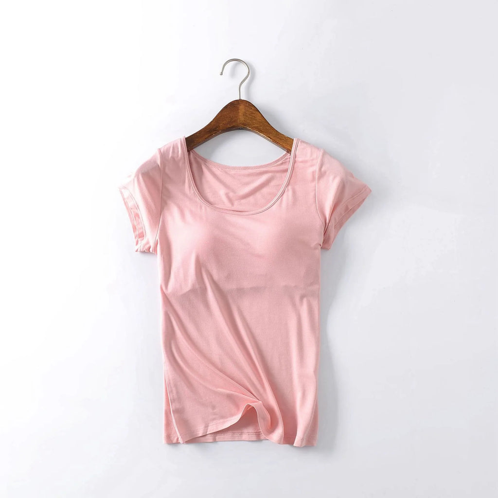 Women's Summer Pajama Top Short Sleeve M-4XL
