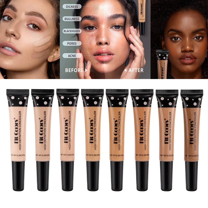 Full Cover Liquid Concealer BB Cream 8 Colors
