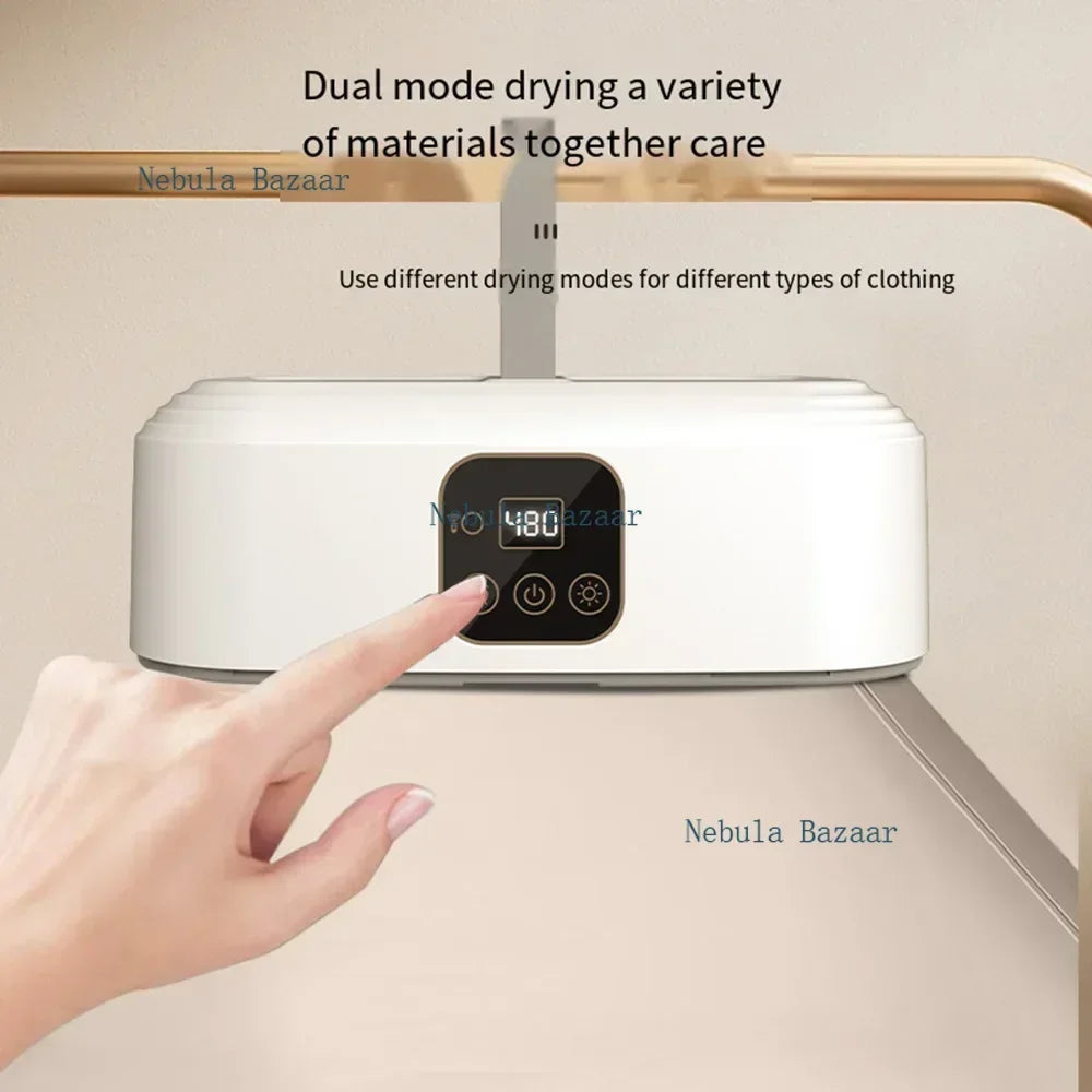 Portable Clothes Dryer,Portable Dryer for Apartments Home Travel RVs,Compact Foldable Mini Electric Laundry Dryer with Dryer Bag