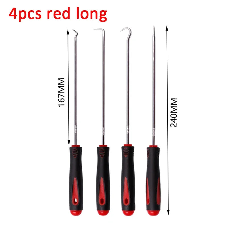 135mm/160mm Car Auto Vehicle Oil Seal Screwdrivers Set O-Ring Seal Gasket Puller Remover Pick Hooks Tools