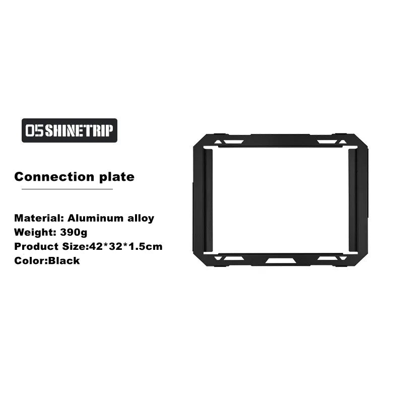 Outdoor Tactical Style Table Aluminum Alloy Blackened Camping Lift Adjustable Portable Folding Tactical Table Set