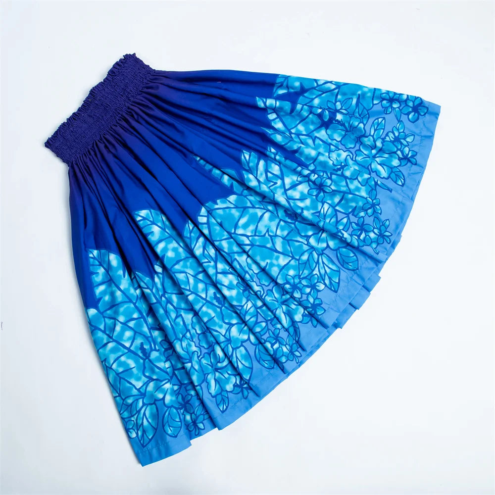2025 Summer Hawaii Hula Dance Single Pa'u Skirt Floral Print Women Wear Paw Skirt Party Decoration Fashion Performace Dress