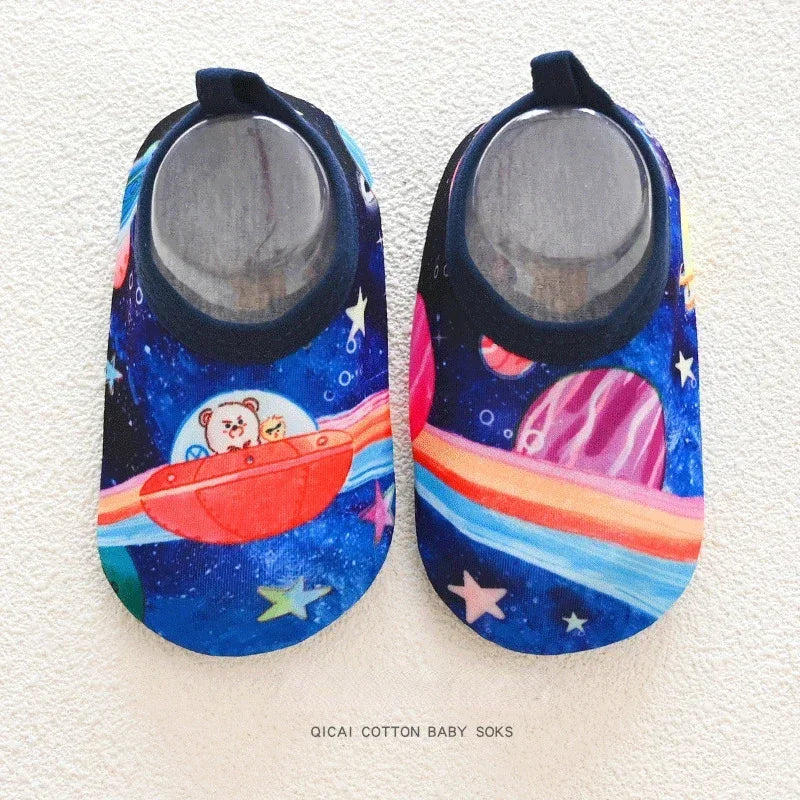 Children Beach Shoes Baby Soft Floor Indoor Slipper Snorkeling Swim Socks Boys and Girls Anti-slip Home Barefoot Kids Slippers