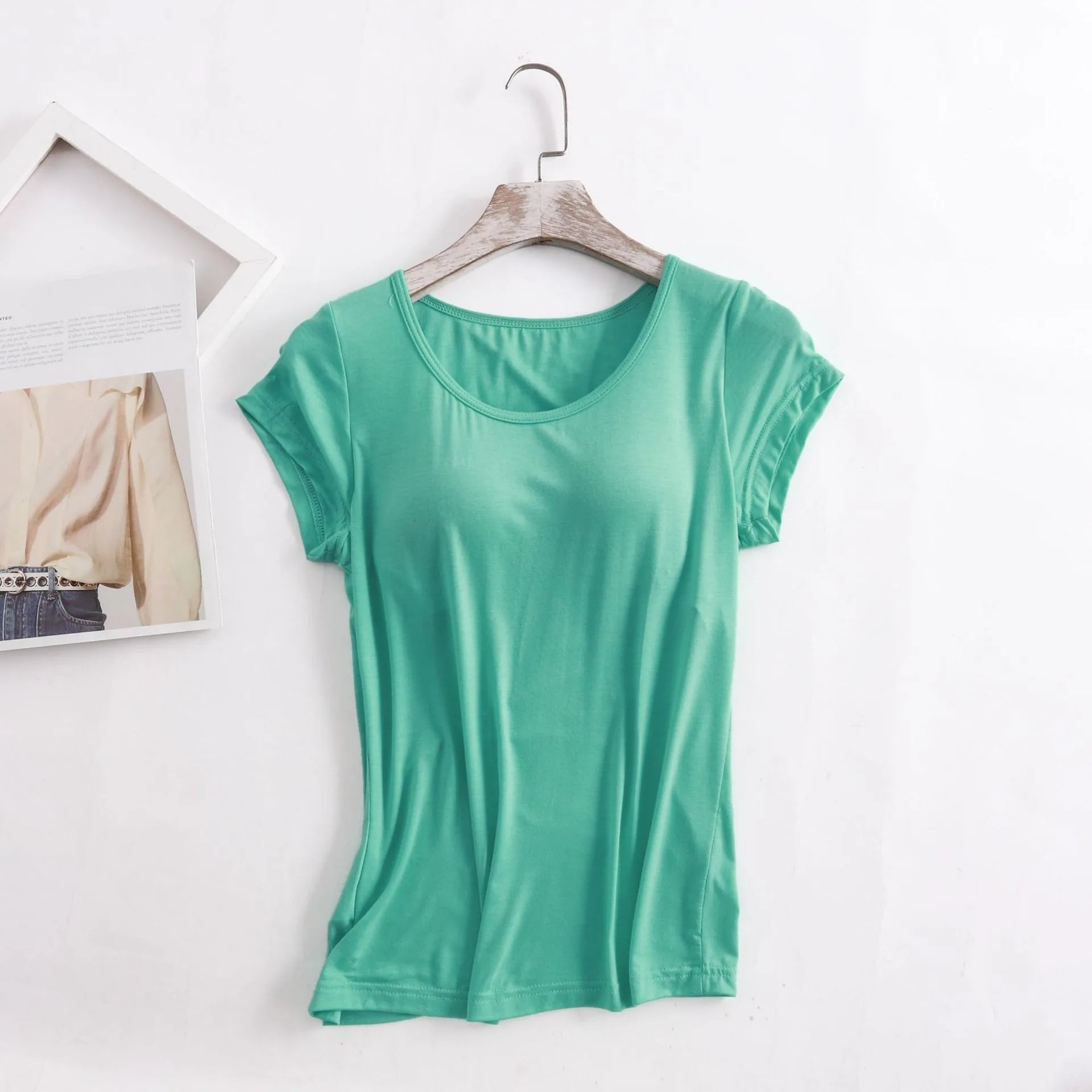 Women's Summer Pajama Top Short Sleeve M-4XL