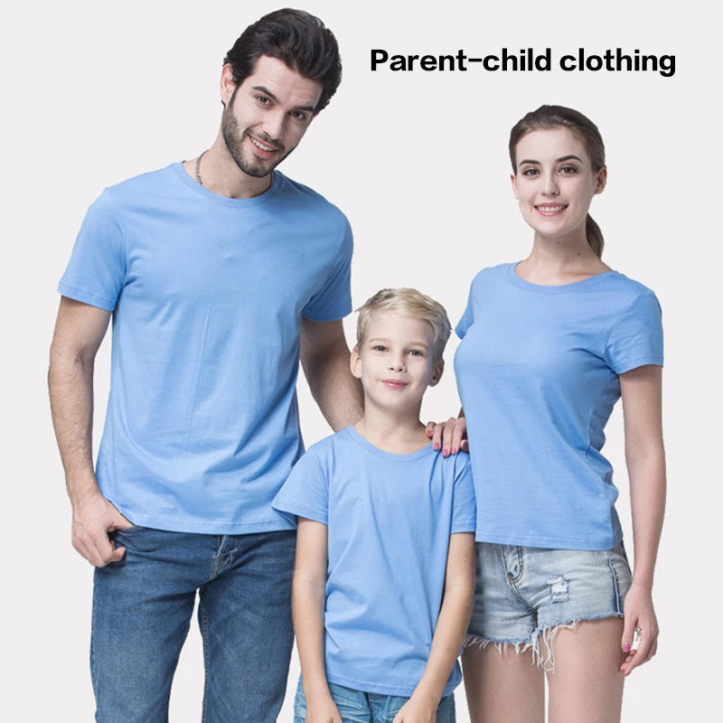 Cotton T-shirt Custom Logo Printing Work Clothes