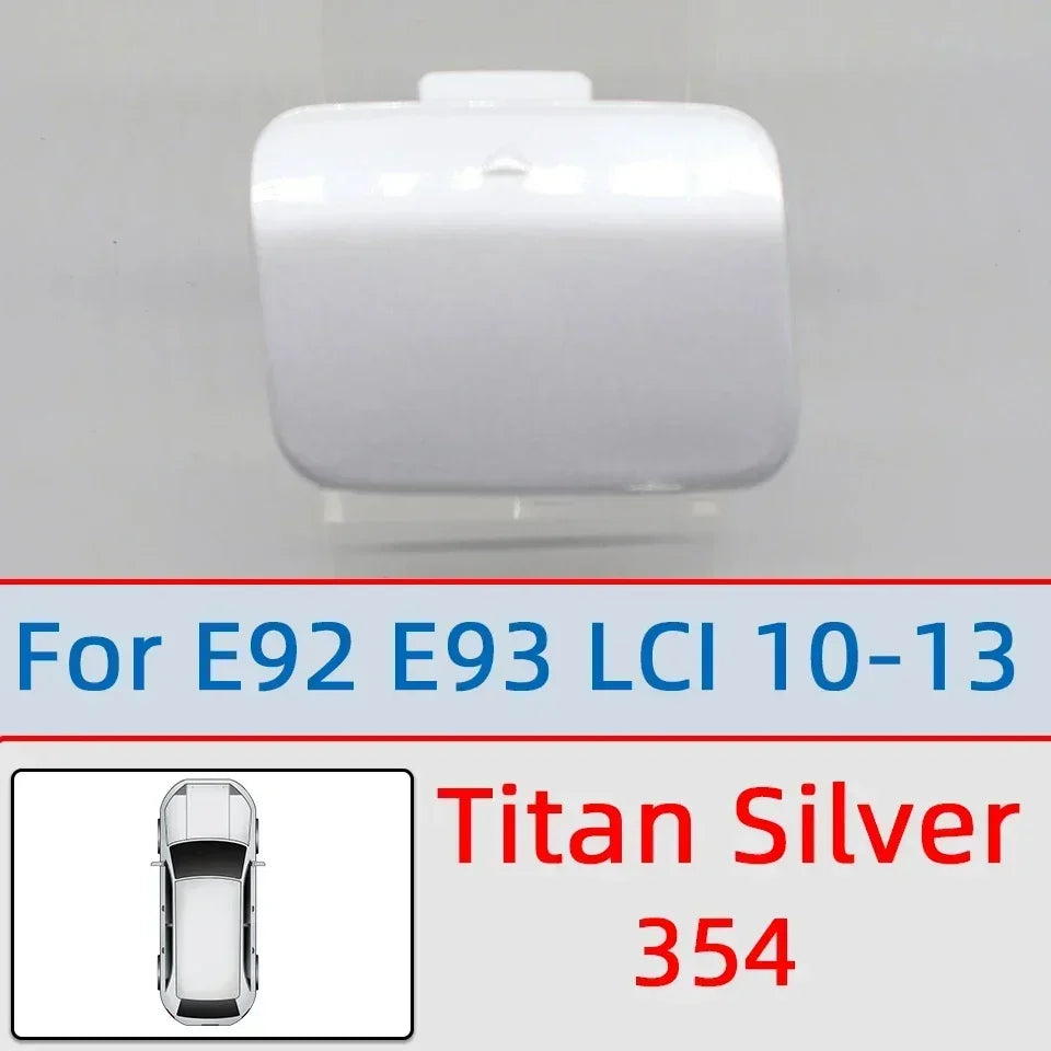 For BMW 3 E92 E93 LCI 2006-2013 M SPORT Car Rear Bumper Tow Hook Eye Cover Cap 51127893147 51127161497 51127256109