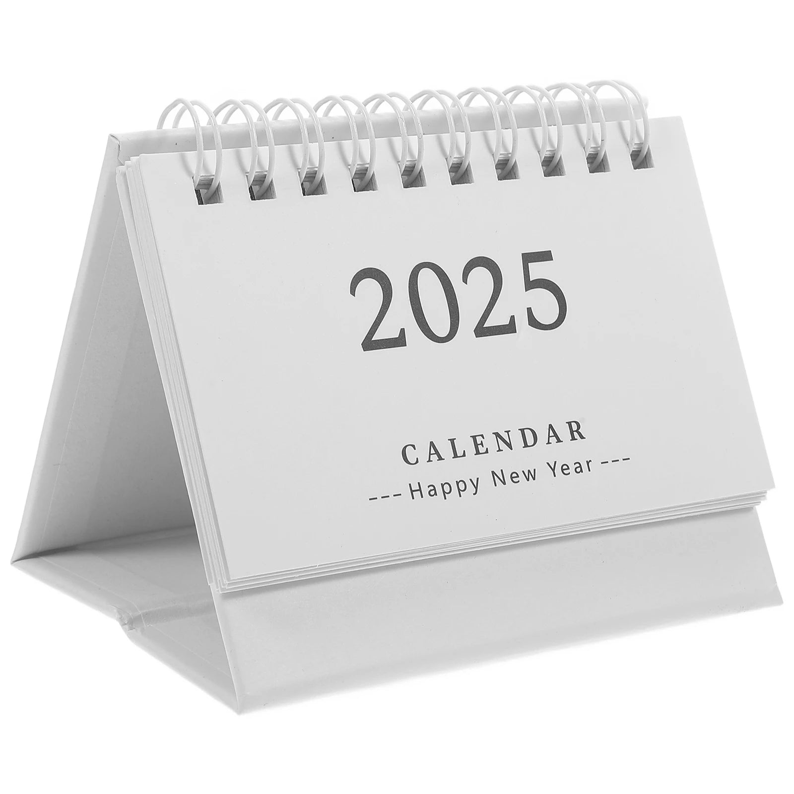 2025 Desktop Calendar Simple Notepad Daily Use Standing Calendar Household Calendar Decorative Monthly Calendar Home Supply