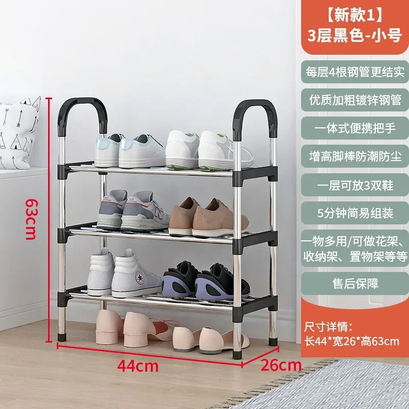 Shoes Organizer Leather Bag Luxury Designer Bags Cabinets for Living Room Furniture Shoerack Luxury Clothes Women Shoe-shelf