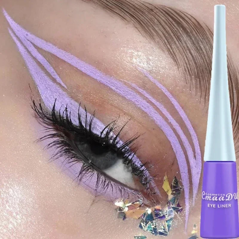 Liquid Blue Eyeliner Pencil Waterproof