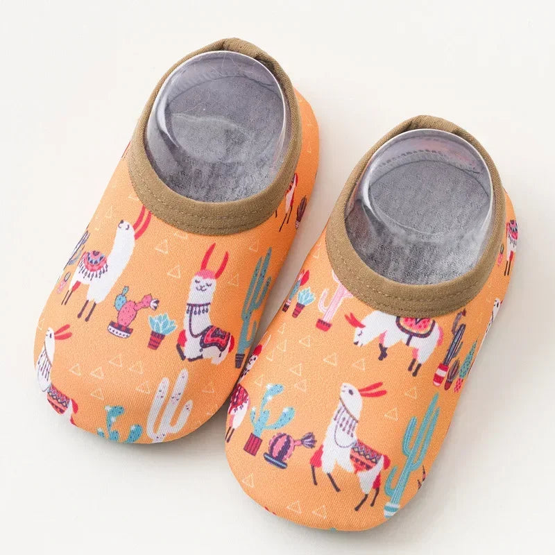 Children Beach Shoes Baby Soft Floor Indoor Slipper Snorkeling Swim Socks Boys and Girls Anti-slip Home Barefoot Kids Slippers