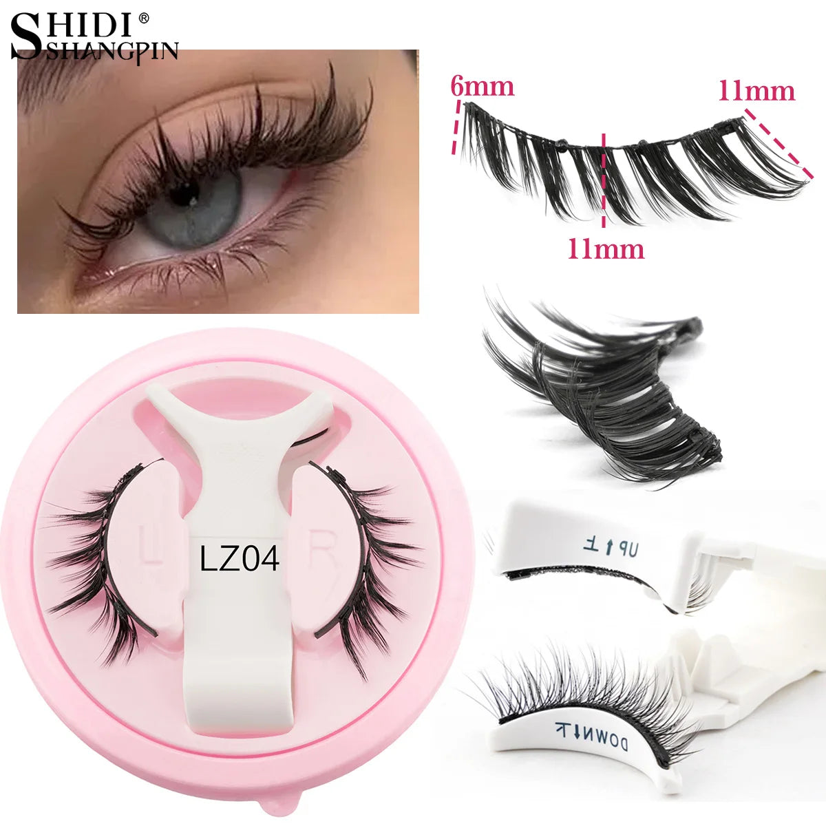 Magnetic Eyelashes - Fluffy Faux Mink Lashes Set