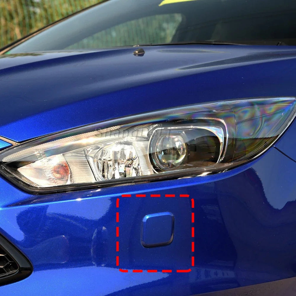 For Ford Focus 2015 2016 2017 2018 Car Headlight Washer Spray Nozzle Cover Headlamp Cleaning Washer Jet Cap