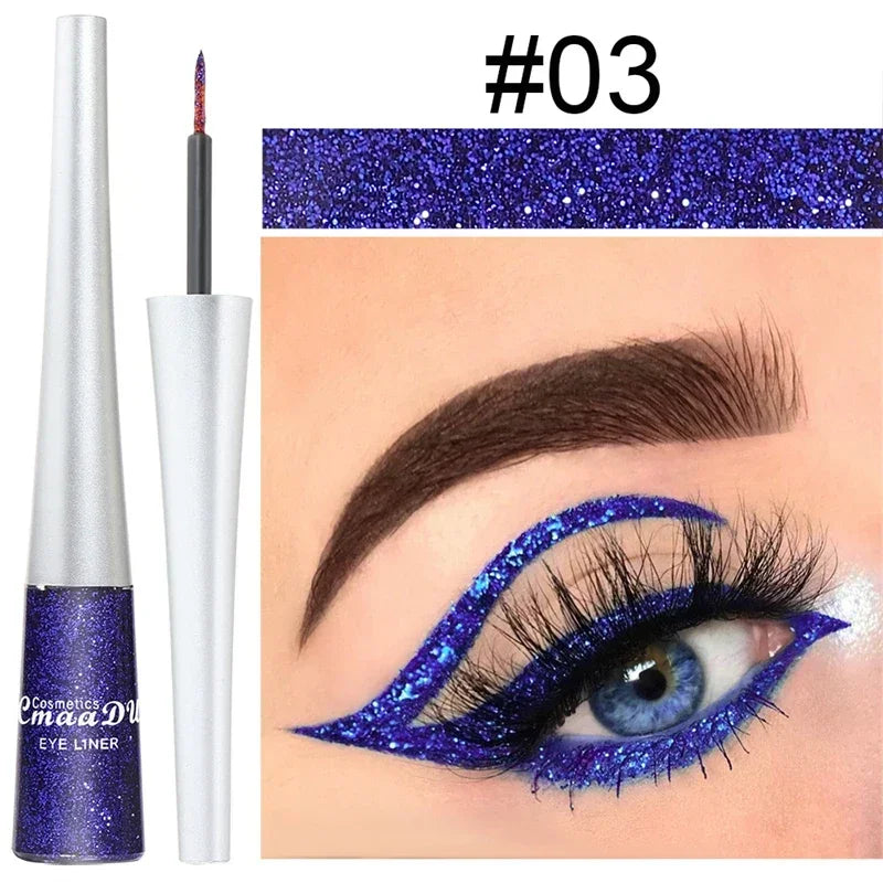 Liquid Blue Eyeliner Pencil Waterproof